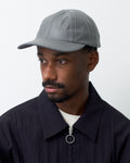 Eight-Panel Ball Cap - Grey Leather - paa