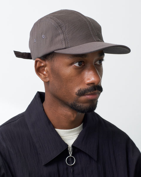 Four Panel Cap Two - Anthracite Nywo Twill Washer - paa