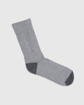 Recycled Crew Sox 2.5 - Grey - paa